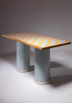 Compasso - One Off Ceramic Table by Salvati and Tresoldi