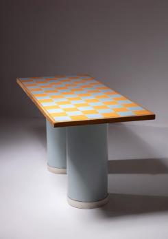 Compasso - One Off Ceramic Table by Salvati and Tresoldi