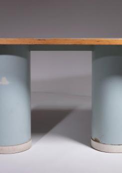 Compasso - One Off Ceramic Table by Salvati and Tresoldi