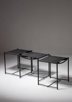 Compasso - Set of Three "Spaghetti Stools" by Giandomenico Belotti for Alias