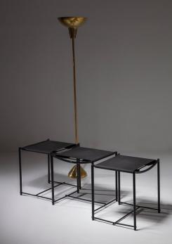 Compasso - Set of Three "Spaghetti Stools" by Giandomenico Belotti for Alias