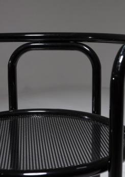Compasso - Set of Four "Locus Solus" Armchairs by Gae Aulenti for Poltronova