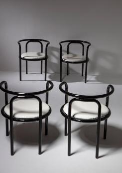 Compasso - Set of Four "Locus Solus" Armchairs by Gae Aulenti for Poltronova