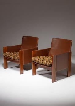 Compasso - Pair of Model "917" Lounge Chairs by Tobia Scarpa for Cassina