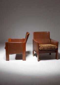 Compasso - Pair of Model "917" Lounge Chairs by Tobia Scarpa for Cassina Compasso - Pair of Model "917" Lounge Chairs by Tobia Scarpa for Cassina