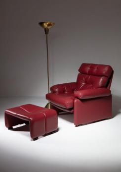 Compasso - "Coronado" Lounge Chair with Ottoman by Tobia Scarpa for B&B