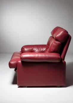 Compasso - "Coronado" Lounge Chair with Ottoman by Tobia Scarpa for B&B
