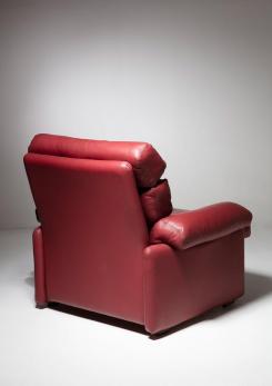 Compasso - "Coronado" Lounge Chair with Ottoman by Tobia Scarpa for B&B