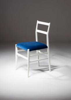Compasso - Set of Four "Leggera" Chairs by Gio Ponti for Cassina Compasso - Set of Four "Leggera" Chairs by Gio Ponti for Cassina