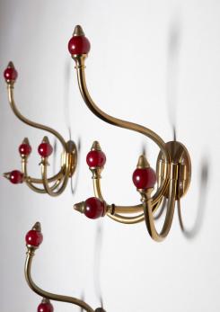 Compasso - Set of Three Hooks by Caccia Dominioni for Azucena