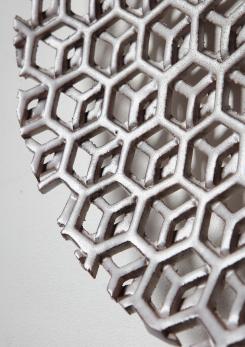 Compasso - Ceramic Wall Sculpture by Alessio Tasca