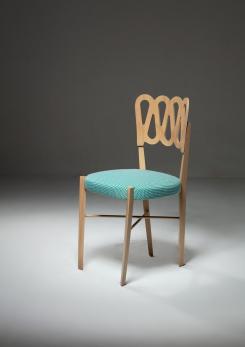 Compasso - Set of Four Model 969 Chairs by Gio Ponti for Montina