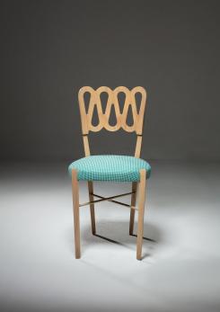 Compasso - Set of Four Model 969 Chairs by Gio Ponti for Montina