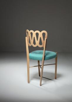Compasso - Set of Four Model 969 Chairs by Gio Ponti for Montina