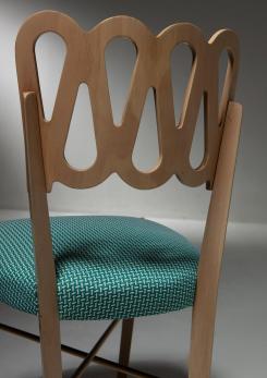 Compasso - Set of Four Model 969 Chairs by Gio Ponti for Montina