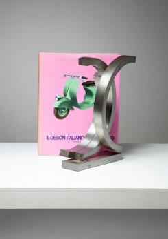 Compasso - Italian 70s Steel Geometric Sculpture