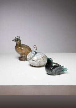 Compasso - Murano Glass Birds by Alfredo Barbini / VAMSA