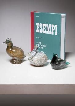 Compasso - Murano Glass Birds by Alfredo Barbini / VAMSA