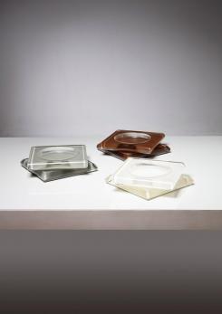 Compasso - Set of Six Plexiglass Centerpieces by Ingo Knuth for Soldi & Scati