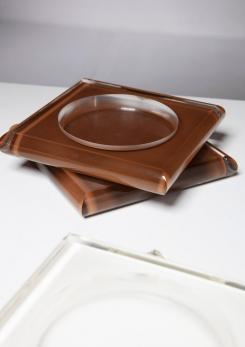 Compasso - Set of Six Plexiglass Centerpieces by Ingo Knuth for Soldi & Scati