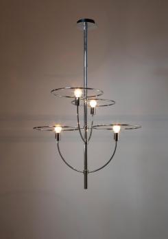 Compasso - "Lyndon" Chandelier by Vico Magistretti for O-Luce