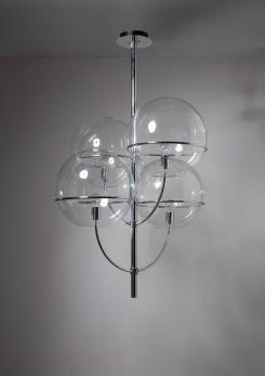 Compasso - "Lyndon" Chandelier by Vico Magistretti for O-Luce