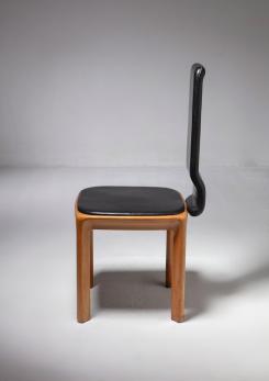 Compasso - Set of Six "De Nos" Chairs by Angelo Mangiarotti for Skipper