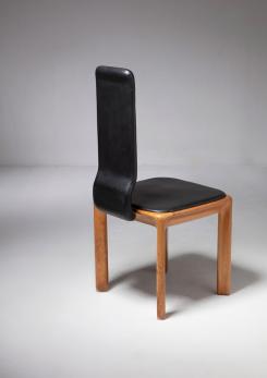 Compasso - Set of Six "De Nos" Chairs by Angelo Mangiarotti for Skipper