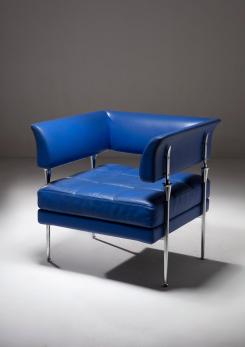 Compasso - "Hydra" Lounge Chair by Luca Scacchetti for Poltrona Frau