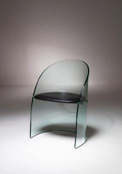 Compasso - Glass Chair Attributed to Nani Prina for Rimadesio