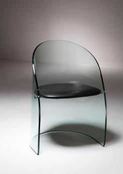 Compasso - Glass Chair Attributed to Nani Prina for Rimadesio