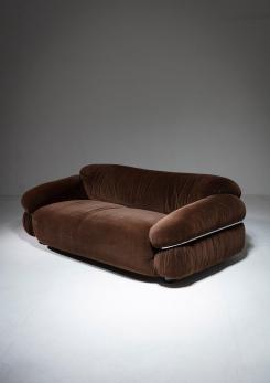 Compasso - "Sesann" Settee by Gianfranco Frattini for Cassina