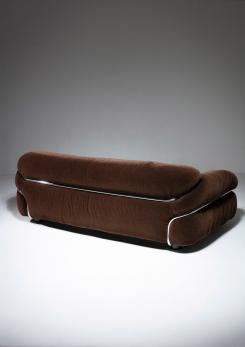 Compasso - "Sesann" Settee by Gianfranco Frattini for Cassina Compasso - "Sesann" Settee by Gianfranco Frattini for Cassina
