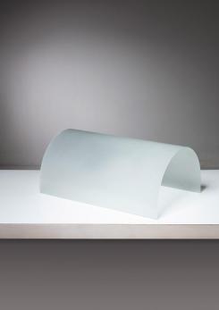 Compasso - Glass Table Lamp by Stilnovo