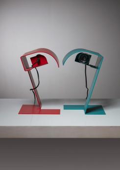 Compasso - Pair of "Blitz" Table Lamps by Trabucco, Vecchi and Volpi