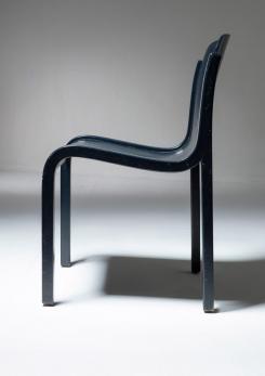 Compasso - Set of Six "Mito" Plywood Chairs by Carlo Bartoli for T70