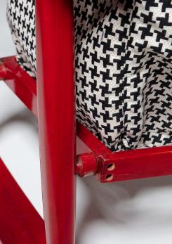 Compasso - "Lucio" Rocking Cradle by Franco Vattolo for Ibisco