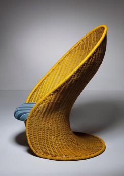 Compasso - "Foglia" Lounge Chair by Travasa for Bonacina