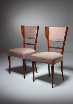 Compasso - Pair of Italian 50s Dining Chairs Attributed to Paolo Buffa