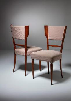 Compasso - Pair of Italian 50s Dining Chairs Attributed to Paolo Buffa