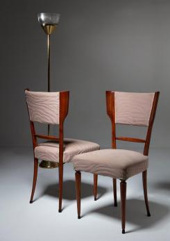 Compasso - Pair of Italian 50s Dining Chairs Attributed to Paolo Buffa