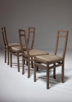 Compasso - Set of Eight "Veneto" Chairs by Corrado Corradi dell'Acqua for Azucena