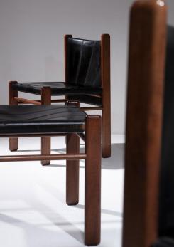 Compasso - Set of Six Chairs by Gianfranco Frattini for Bernini