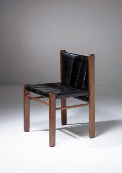 Compasso - Set of Six Chairs by Gianfranco Frattini for Bernini