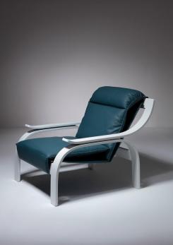 Compasso - "Woodline" Lounge Chair by Marco Zanuso for Arflex