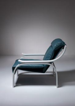Compasso - "Woodline" Lounge Chair by Marco Zanuso for Arflex