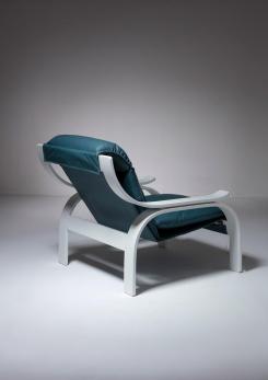 Compasso - "Woodline" Lounge Chair by Marco Zanuso for Arflex