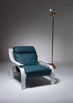 Compasso - "Woodline" Lounge Chair by Marco Zanuso for Arflex