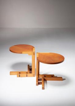 Compasso - Set of Four Side Tables by Opera Aperta for Bernini