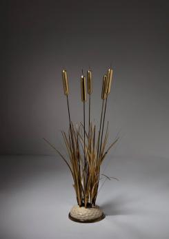 Compasso - "Canna Palustre" Floor Lamp by Freda and Petti for Cittone Oggi